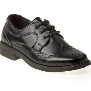 NEW Josmo Boys' Sebastian Oxford, Black, 2 Medium US Little Kid